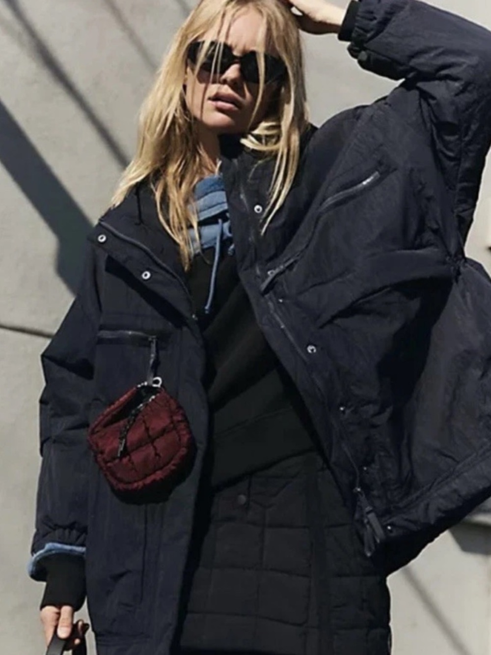 Free People Movement Billie Boxy Insulated Lightweight Jacket